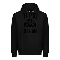 Black Taino Nation Gift Puerto Rico Premium Hoodie - artisFamous
