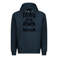 Navy Taino Nation Gift Puerto Rico Premium Hoodie - artisFamous