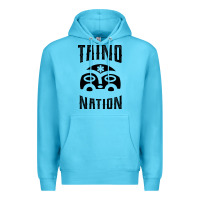Ocean Blue Taino Nation Gift Puerto Rico Premium Hoodie - artisFamous
