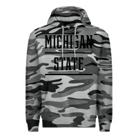 Slate Camo Michigan MI State vintage Athletic Style Premium Hoodie - artisFamous