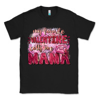 Black My favorite calls me mama Mother's Day Classic Tee - FaDigitalArtStudio