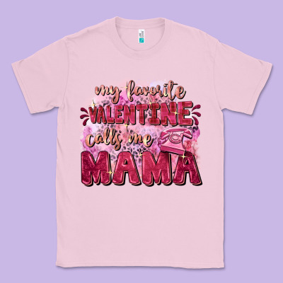 My Favorite Calls Me Mama Mother's Day Classic Tee Designed By Fadigitalartstudio