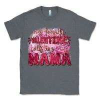 Charcoal Heather My favorite calls me mama Mother's Day Classic Tee - FaDigitalArtStudio