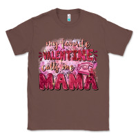 Chestnut My favorite calls me mama Mother's Day Classic Tee - FaDigitalArtStudio