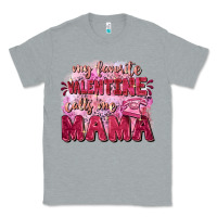 Heather Grey My favorite calls me mama Mother's Day Classic Tee - FaDigitalArtStudio