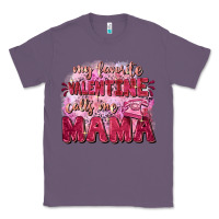 Lavender My favorite calls me mama Mother's Day Classic Tee - FaDigitalArtStudio