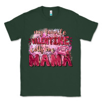 Sports Green My favorite calls me mama Mother's Day Classic Tee - FaDigitalArtStudio