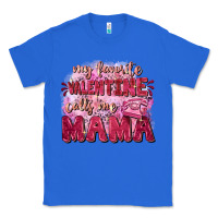 True Royal My favorite calls me mama Mother's Day Classic Tee - FaDigitalArtStudio