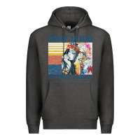 Charcoal Heather stay wild gypsy child letter rainbow Premium Hoodie - artisFamous