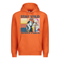 Carrot stay wild gypsy child letter rainbow Premium Hoodie - artisFamous