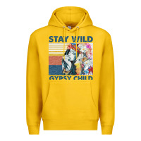 Lemon stay wild gypsy child letter rainbow Premium Hoodie - artisFamous