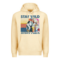 Pina Colada stay wild gypsy child letter rainbow Premium Hoodie - artisFamous