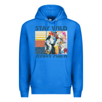 True Royal stay wild gypsy child letter rainbow Premium Hoodie - artisFamous