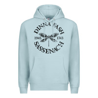 Blue Mist dinna fash sassenach Premium Hoodie - artisFamous