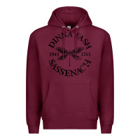 Burgundy dinna fash sassenach Premium Hoodie - artisFamous
