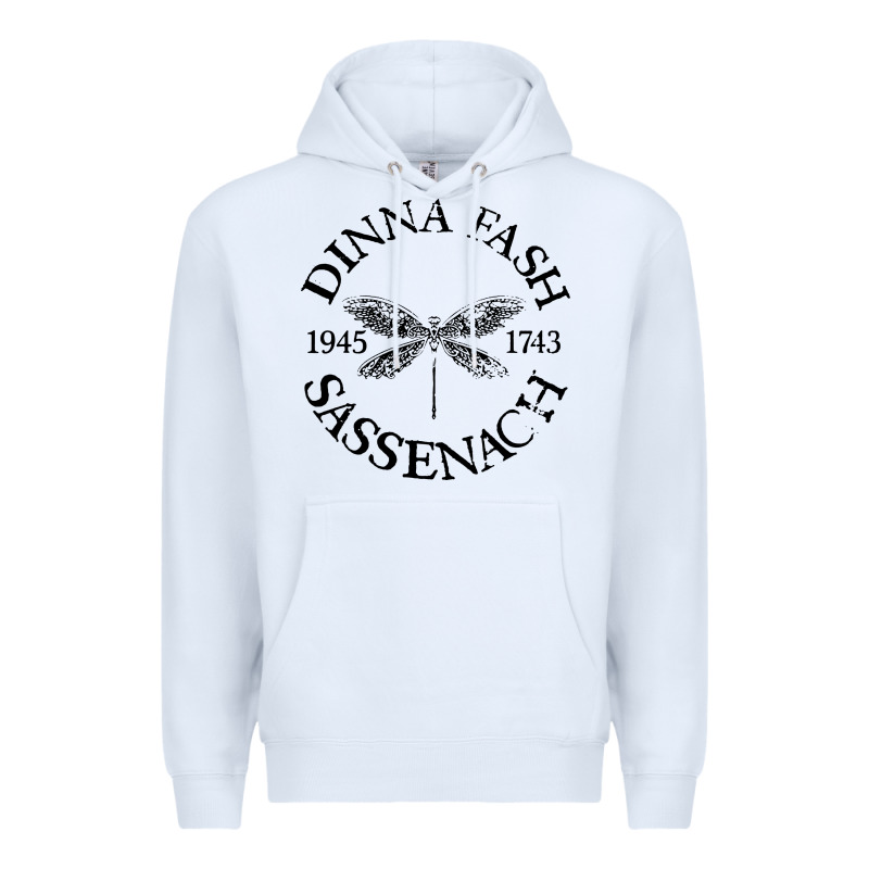 Dinna Fash Sassenach Premium Hoodie by artisFamous | Teevron