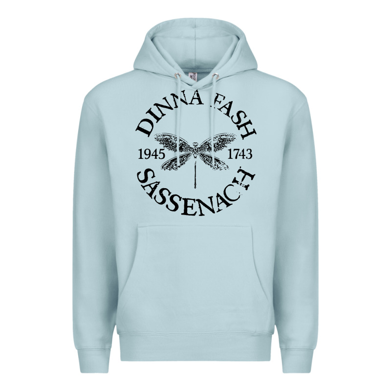 Dinna Fash Sassenach Premium Hoodie by artisFamous | Teevron