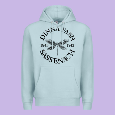 Dinna Fash Sassenach Premium Hoodie Designed By Artisfamous