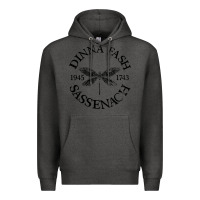 Charcoal Heather dinna fash sassenach Premium Hoodie - artisFamous