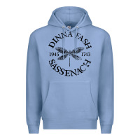Colony Blue dinna fash sassenach Premium Hoodie - artisFamous