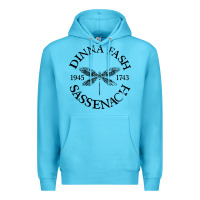 Ocean Blue dinna fash sassenach Premium Hoodie - artisFamous