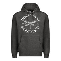 Charcoal Heather dinna fash sassenach Premium Hoodie - artisFamous