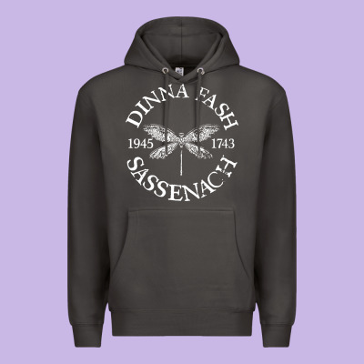 Dinna Fash Sassenach Premium Hoodie Designed By Artisfamous