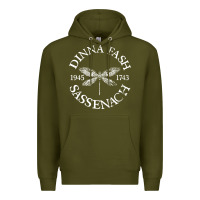 Army Green dinna fash sassenach Premium Hoodie - artisFamous