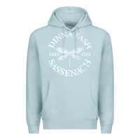 Blue Mist dinna fash sassenach Premium Hoodie - artisFamous