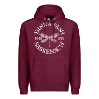 Burgundy dinna fash sassenach Premium Hoodie - artisFamous
