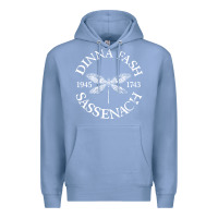 Colony Blue dinna fash sassenach Premium Hoodie - artisFamous
