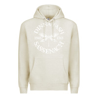 Oatmeal Heather dinna fash sassenach Premium Hoodie - artisFamous