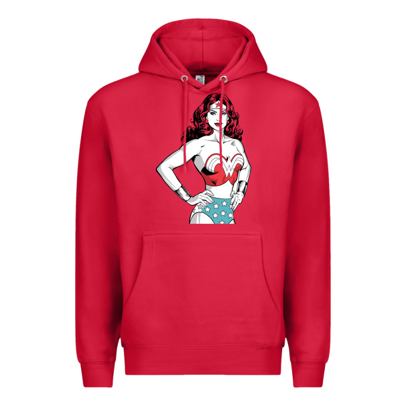 Wonder Woman Premium Hoodie by artisFamous | Teevron