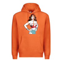Carrot wonder woman Premium Hoodie - artisFamous