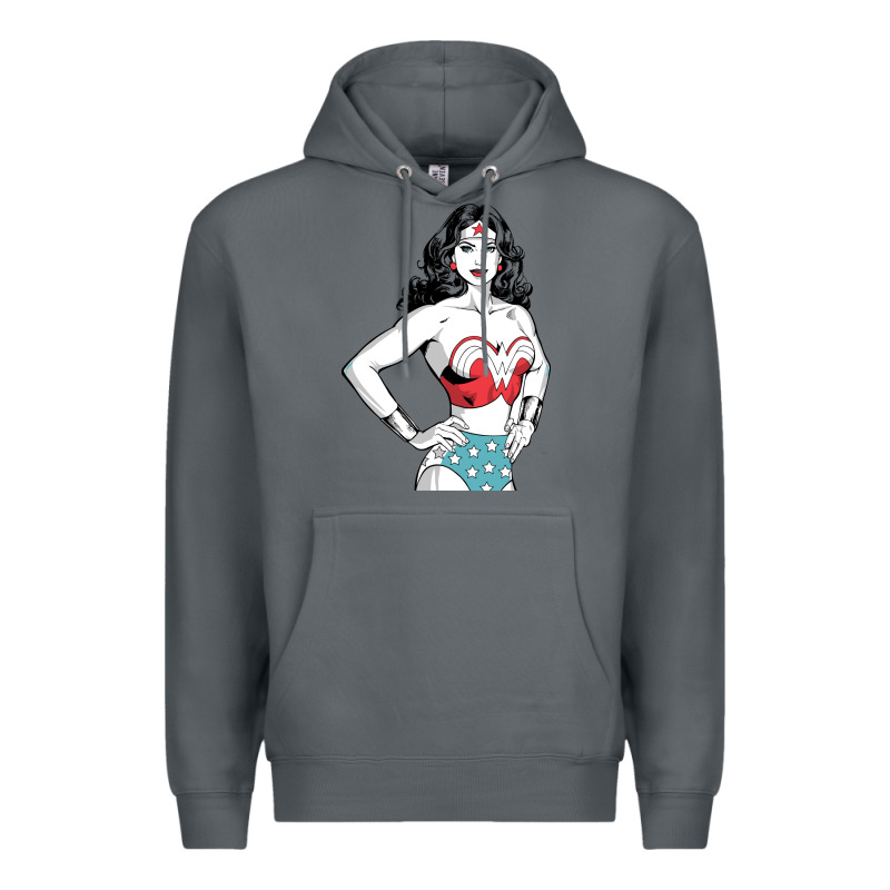 Wonder Woman Premium Hoodie by artisFamous | Teevron