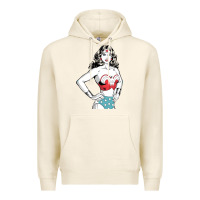 Tofu wonder woman Premium Hoodie - artisFamous