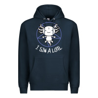 Navy i sin a lotl hail satan pentagram Premium Hoodie - artisFamous