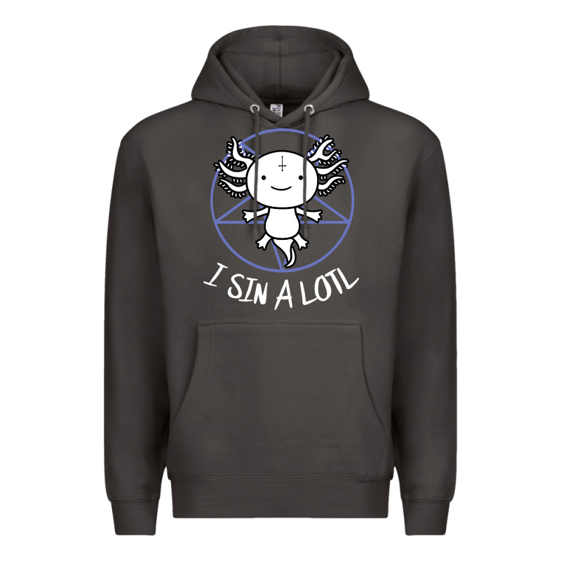 I Sin A Lotl Hail Satan Pentagram Premium Hoodie by artisFamous | Teevron