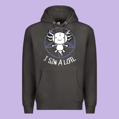 I Sin A Lotl Hail Satan Pentagram Premium Hoodie Designed By Artisfamous