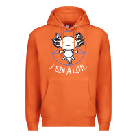 Carrot i sin a lotl hail satan pentagram Premium Hoodie - artisFamous