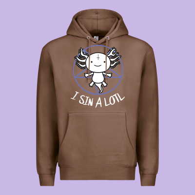 I Sin A Lotl Hail Satan Pentagram Premium Hoodie Designed By Artisfamous
