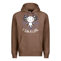 Chestnut i sin a lotl hail satan pentagram Premium Hoodie - artisFamous