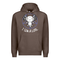 Coffee i sin a lotl hail satan pentagram Premium Hoodie - artisFamous
