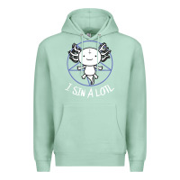 Seafoam i sin a lotl hail satan pentagram Premium Hoodie - artisFamous