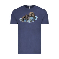 Vintage Denim california sea otter Vintage Tee - LillyAllenDesigns