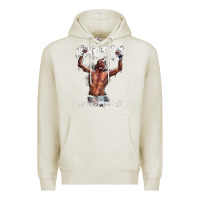 Oatmeal Heather NATE DIAZ Premium Hoodie - artisFamous
