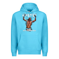 Ocean Blue NATE DIAZ Premium Hoodie - artisFamous