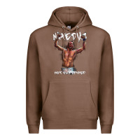 Chestnut NATE DIAZ Premium Hoodie - artisFamous