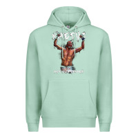 Seafoam NATE DIAZ Premium Hoodie - artisFamous