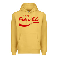 Antique Gold enjoy woke a cola Premium Hoodie - artisFamous